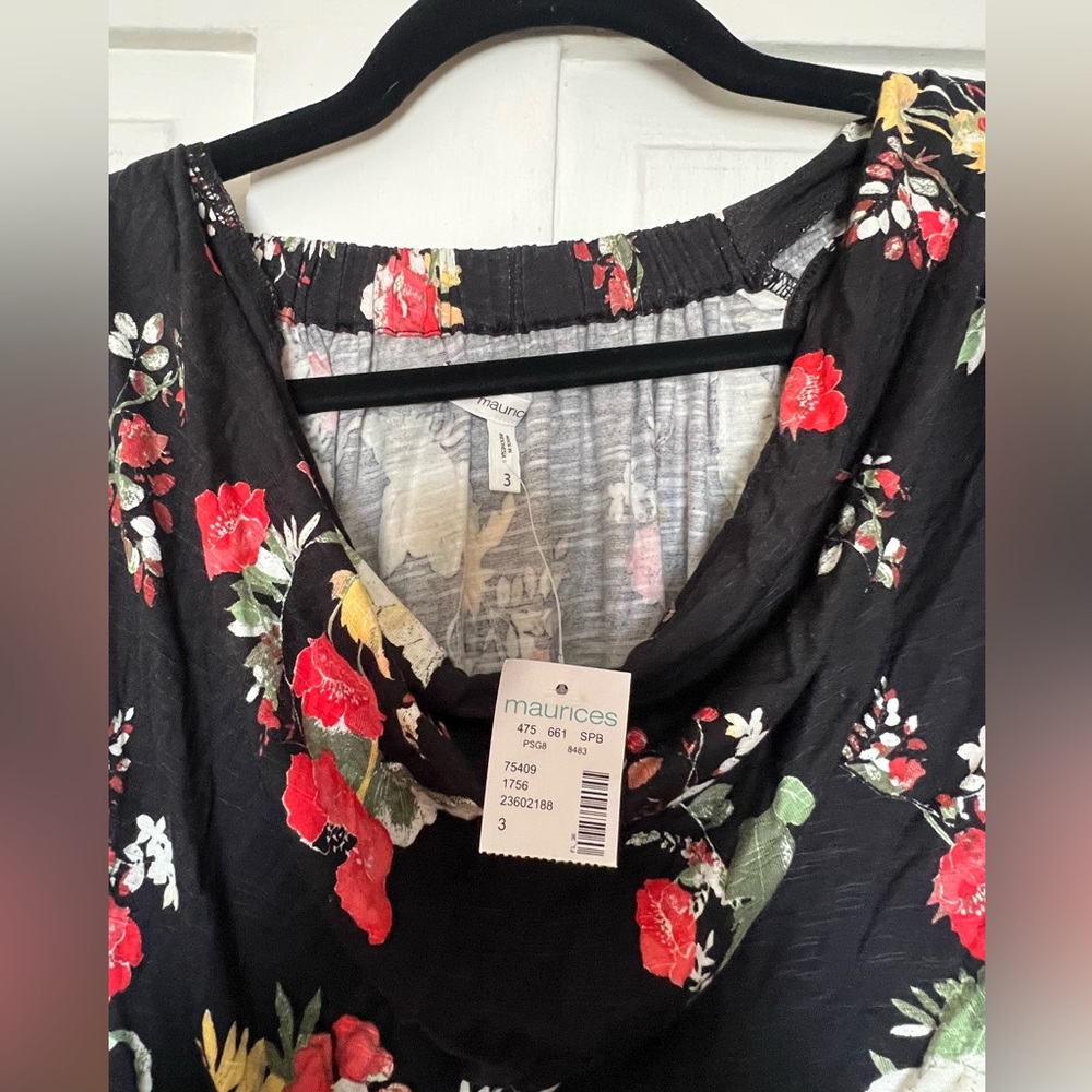 Black Spring top - Picture 2 of 3